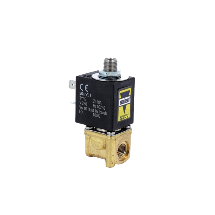 SIRAI SOLENOID SZELEP 3 UTÚ 1/8 1/8 230V 50/60HZ