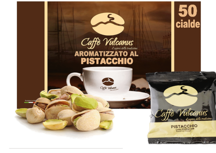 Caffé Vulcanus Pisztáciás Ízesítésű Kávépárna