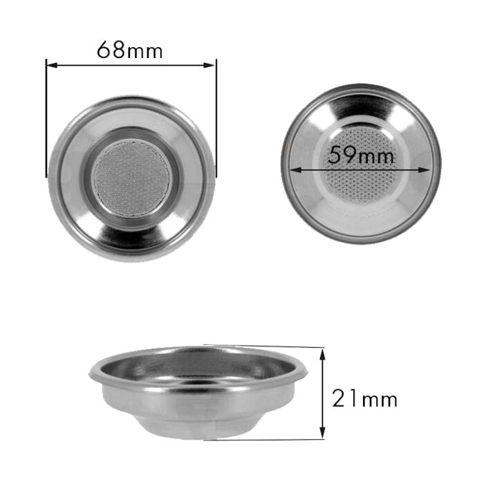 GAGGIA SZŰRŐTARTÓ 1 CSÉSZÉS 7GR. H21
