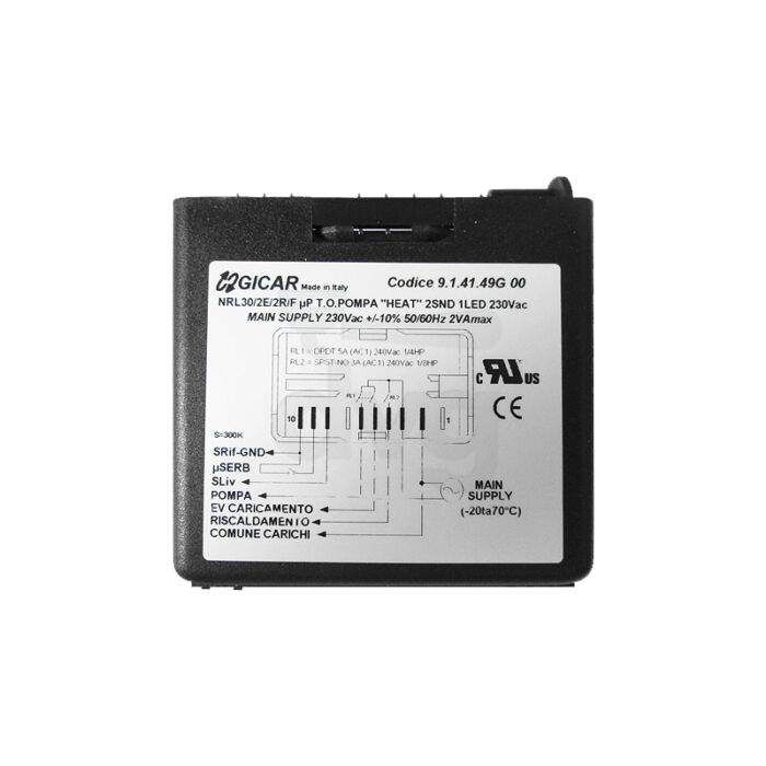 SZINTÉRZÉKELŐ ELEKTRONIKA GICAR RL30/2E-2C/F