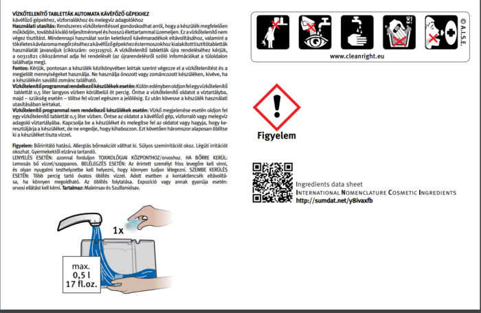 BOSCH / SIEMENS VÍZKŐOLDÓ TABLETTA 6DB - Image 2