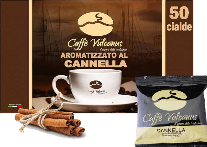 Caffé Vulcanus Fahéjas Kávépárna