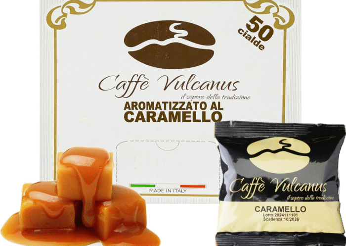 Caffé Vulcanus Karamellás Kávépárna