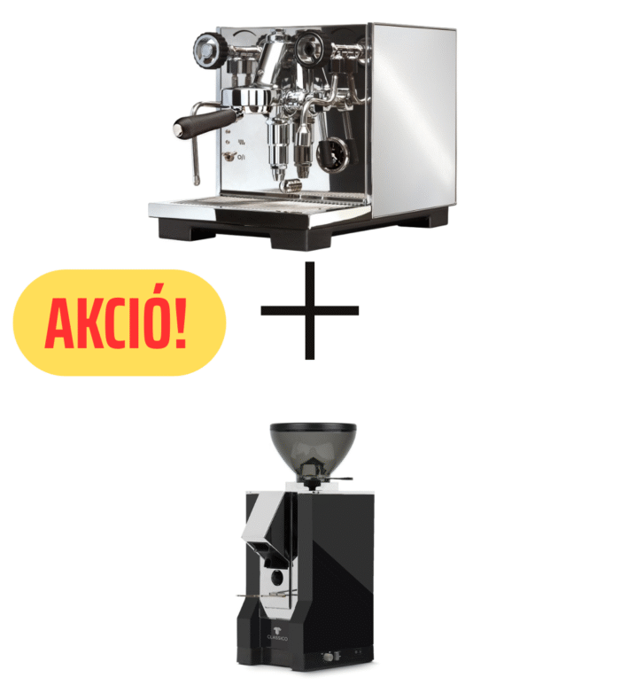 Eureka Pura Kávégép + Mignon Classico 50 Kávéörlő Szett